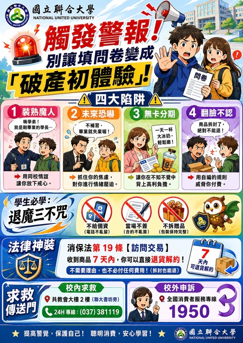 消費保護宣導海報圖片